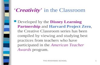 Creative classroom workshop