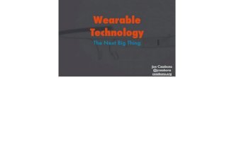Wearable Technology: The Next Big Thing