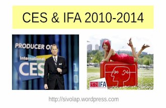 CES & IFA 2010-2014
