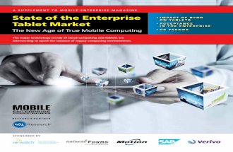State of the enterprise tablet data