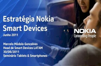 Nokia - Seminário Tablets & Smartphones 2011