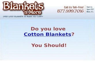 Top cotton blanket choices