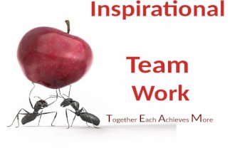 Inspirational Team Work