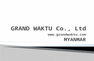 Myanmar company formation, doing business in myanmar
