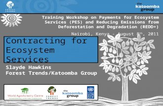 Contracting for ecosystem services