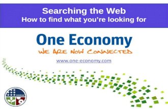 Digital Basics: Learn How to Search the Web