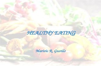 Healthy Eating (Marivic)