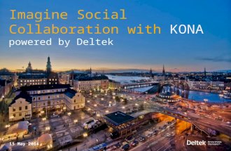 Imagine Social Collaboration with Kona