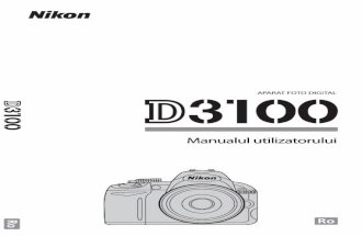 Manual de Utilizare Nikon D3100