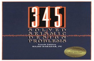 345 Solved Seismic Design Problems - Majid Baradar