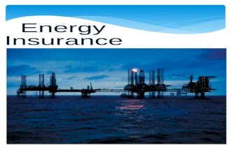 Energy Insurance PPT 26092011
