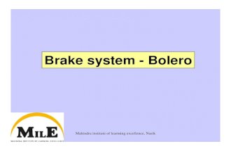 Bolero Brake System