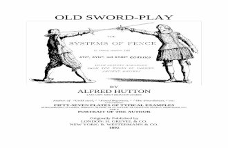 Alfred Hutton - Old Sword Play