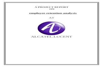 Employee Retention Project Report Geetanjali