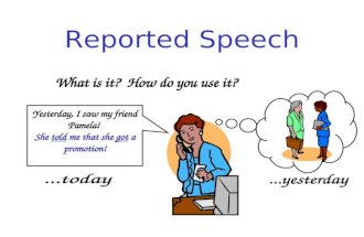 Direct Indirect Speech PPt