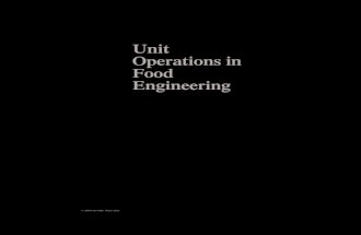 Unit Operation in Food Processing