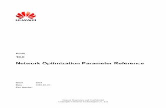 RAN Network Optimization Parameter Reference(RAN10.0_01)