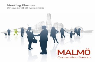 Malmö Convention Bureaus Meeting Planner - Svenska