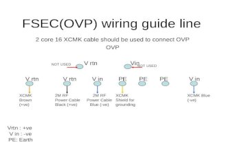 OVP Wiring Guide Line