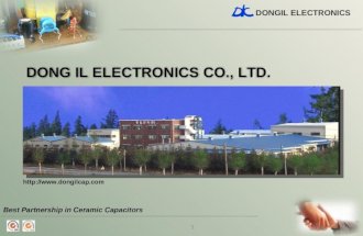 DONGIL ELECTRONICS 1 Best Partnership in Ceramic Capacitors DONG IL ELECTRONICS CO., LTD. .