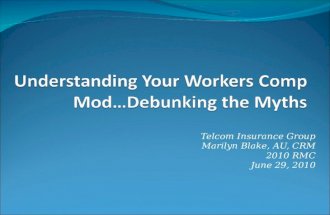 Telcom Insurance Group Marilyn Blake, AU, CRM 2010 RMC June 29, 2010.