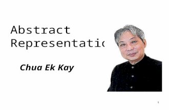 1 Abstract Representations Chua Ek Kay. 2 Enduring Understanding Students will understand that abstract art brought about new energies and dimensions.