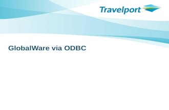 GlobalWare via ODBC. 2 Agendum >DBISQLC – the other white meat What, why, how >Some things you may not know about using ODBC and/or Access Linking tables.