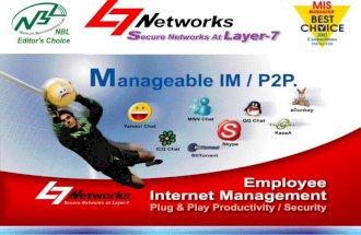 InstantScan Content Manager L7 Networks service@L7-Networks.com L7 Networks Inc.
