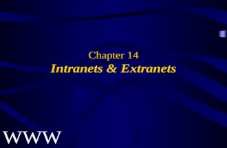 Chapter 14 Intranets & Extranets. Awad –Electronic Commerce 1/e © 2002 Prentice Hall 2 OBJECTIVES Introduction Technical Infrastructure Planning an Intranet.