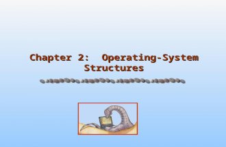Chapter 2: Operating-System Structures. 2.2 Chapter 2: Operating-System Structures Operating System Services User Operating System Interface System Calls.