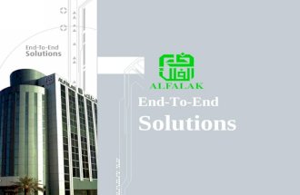 Al-FALAK Affiliates / Clients Al-FALAK Solutions Al-FALAK Contacts  End-To-End Solutions.