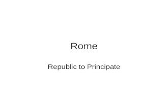 Rome Republic to Principate. Romulus and Remus Rhea was married to Mars, the Roman god of war. Rhea had twin sons. She loved her boys, but there were.