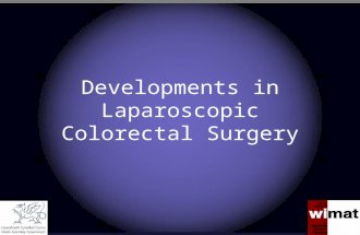 Developments in Laparoscopic Colorectal Surgery. Technology appraisal TA105 Both laparoscopic and open surgery are suitable for the person and their condition.