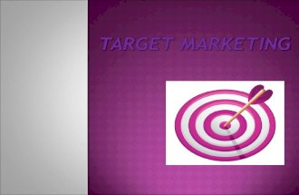 Target Marketing presentation