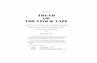 W D Gann - Truth Of The Stock Tape 1