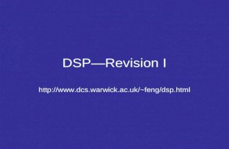 DSPRevision I feng/dsp.html.