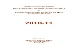 ITEC Courses for 2010-11