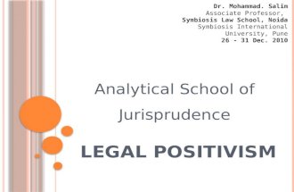 4.Legal Positivism