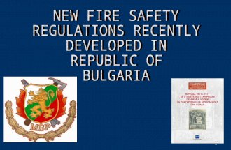 1. 2 The control of implementation of fire protection requirements during the process of design, construction and operation of buildings and structures.