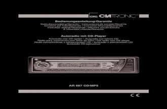 Clatronic AR 687 CD MP3 en-hu
