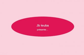 Jb leuba présente… Musique: Clarinet Polka James LAST.