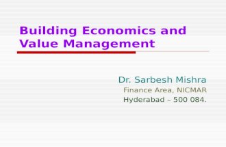 Building Economics and Value Management