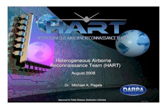 DARPA -Heterogeneous Airborne Reconnaissance Team Overview (HART)