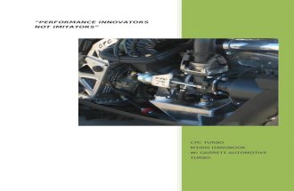 2011 CPC Turbo M1000 Handbook With Garrett Automotive Turbo