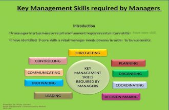 Key Managerial Skills