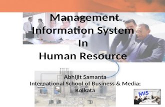 MIS (Management Information System) in HR applications