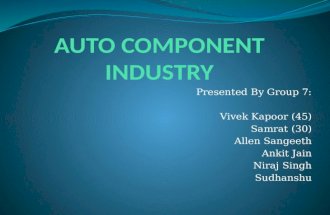 Auto Component Industry