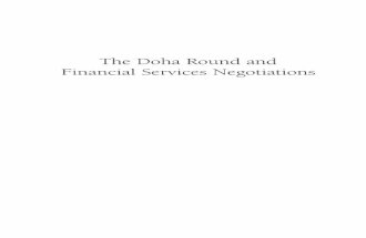 The Doha Round and Financial Service Negotiation