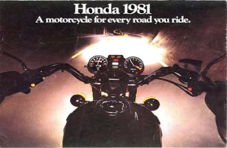 Honda Motorcycles 1981