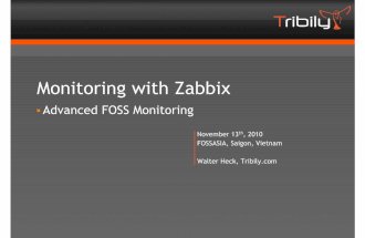 Zabbix: Open Source Network Monitoring